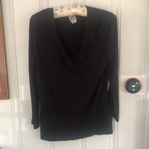 Black Long Sleeve Top